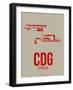 Cdg Paris Poster 2-NaxArt-Framed Art Print