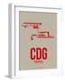 Cdg Paris Poster 2-NaxArt-Framed Art Print