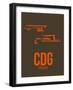 Cdg Paris Poster 3-NaxArt-Framed Art Print