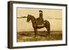 CDV Annie Oakley Sharpshooter-null-Framed Art Print