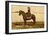 CDV Annie Oakley Sharpshooter-null-Framed Art Print