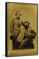 CDV Kit Carson & Spy Lafayette-C. Baker-Framed Stretched Canvas