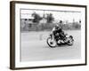 CE Mills Riding a 998Cc Vincent, Silverstone, Northamptonshire, 1959-null-Framed Photographic Print