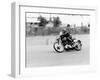 CE Mills Riding a 998Cc Vincent, Silverstone, Northamptonshire, 1959-null-Framed Photographic Print