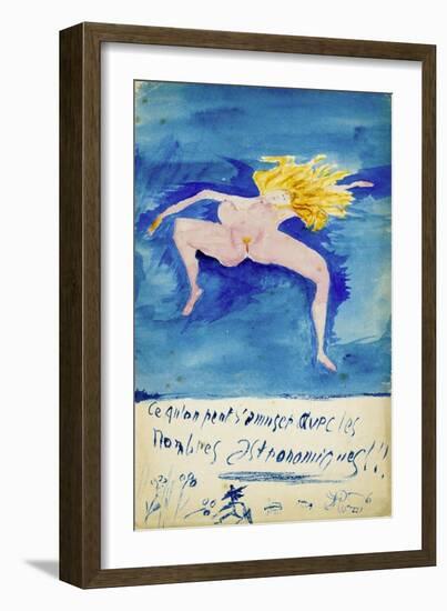 Ce Qu'On S'Amuser Aved Les Nombres Astronomiques!!, C1914-Guillaume Apollinaire-Framed Giclee Print