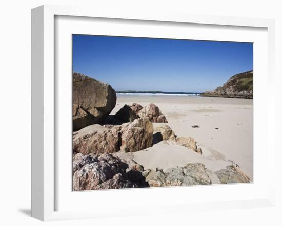 Ceannabeinne Bay, Near Durness, Sutherland, Scotland, United Kingdom, Europe-Jean Brooks-Framed Photographic Print