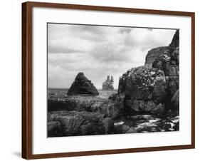 Cearbhag Cove Rocks-null-Framed Photographic Print