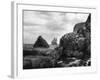 Cearbhag Cove Rocks-null-Framed Photographic Print