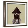 Ceci N'Est Pas Un Chapeau-Ruben Ireland-Framed Art Print