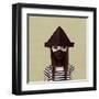 Ceci N'Est Pas Un Chapeau-Ruben Ireland-Framed Art Print