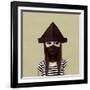 Ceci N'Est Pas Un Chapeau-Ruben Ireland-Framed Art Print