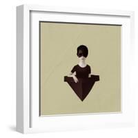 Ceci N'Est Pas Une Bateau-Ruben Ireland-Framed Art Print