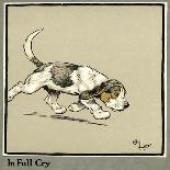 Rufus the Cat Out in the Cold and Rain-Cecil Aldin-Art Print