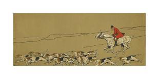 Forager the Puppy Follows the Smell of Food-Cecil Aldin-Photographic Print