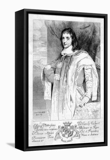 Cecil Calvert, First Lord Baltimore-null-Framed Stretched Canvas