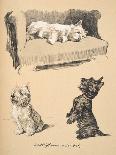 Sealyham and Rough Dachund Puppy, 1930, Illustrations from His Sketch Book Used for 'Just among Fri-Cecil Charles Windsor Aldin-Giclee Print