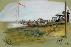 The Albert - First Stage, 900 Yards, Bisley Camp, 1893-Cecil Cutler-Framed Giclee Print