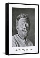 Cecil H Meares, a member of Captain Scott's Antarctic expedition, 1910-1913-Herbert Ponting-Framed Stretched Canvas