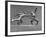 Cecil Howard's Sculpture of Two Men Fencing-Andreas Feininger-Framed Premium Photographic Print