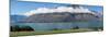 Cecil Peak seen from Glenorchy-Queenstown Road, Lake Wakatipu, Otago Region, South Island, New Z...-null-Mounted Photographic Print
