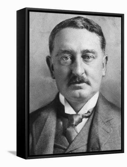 Cecil Rhodes ((1853-1902)-Elliott and Fry Studio-Framed Stretched Canvas