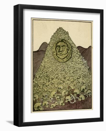 Cecil Rhodes, Beurre 1901-null-Framed Art Print