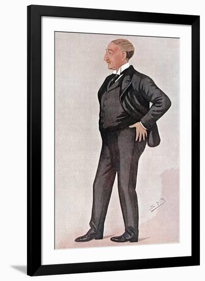 Cecil Rhodes, British-Born South African, Financier, Statesman and Empire Builder, 1891-Spy-Framed Giclee Print