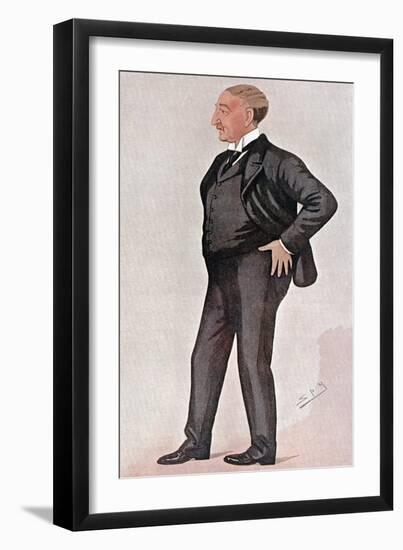 Cecil Rhodes, British-Born South African, Financier, Statesman and Empire Builder, 1891-Spy-Framed Giclee Print