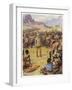 Cecil Rhodes Makes Peace with the Matabele Tribe-null-Framed Art Print