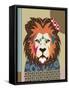 Cecil The Lion-Adefioye Lanre-Framed Stretched Canvas