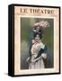 Cecile Thevenet Mezzo-Soprano, Seen Here in the Role of Musette in Leoncavallo's 'La Boheme'-null-Framed Stretched Canvas