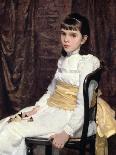 Portrait of Cecil Kent Dinker, 1891 (Oil on Canvas)-Cecilia Beaux-Giclee Print