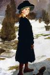 Portrait of Cecil Kent Dinker, 1891 (Oil on Canvas)-Cecilia Beaux-Giclee Print