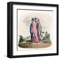 Cecilia Lady Stapleton-Charles Hamilton Smith-Framed Art Print