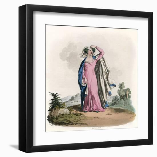 Cecilia Lady Stapleton-Charles Hamilton Smith-Framed Art Print