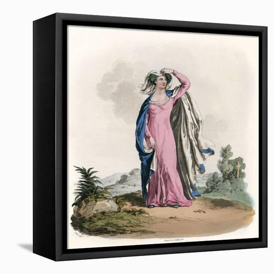 Cecilia Lady Stapleton-Charles Hamilton Smith-Framed Stretched Canvas