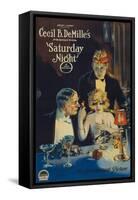 Cecille B. Demille's Saturday Night, c.1922-null-Framed Stretched Canvas