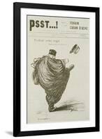 Cedant Arma Togae, No. 3, from 'Psst', 1898-Jean Louis Forain-Framed Giclee Print