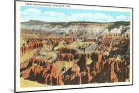 Cedar Brakes National Monument, Utah-null-Mounted Art Print