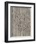 Cedar Grooves III-Vanna Lam-Framed Art Print