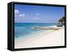 Cedar Grove Beach, Cockburn Town, Grand Turk Island, Turks and Caicos Islands, West Indies-Richard Cummins-Framed Stretched Canvas