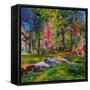 Cedar Hill, Central Park-Peter Graham-Framed Stretched Canvas