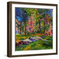 Cedar Hill, Central Park-Peter Graham-Framed Giclee Print