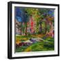Cedar Hill, Central Park-Peter Graham-Framed Giclee Print