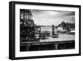 Cedar Island Harbor-Alan Hausenflock-Framed Photographic Print