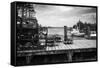 Cedar Island Harbor-Alan Hausenflock-Framed Stretched Canvas