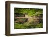Cedar Mill and Covered Bridge-Don Schwartz-Framed Art Print