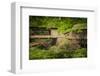 Cedar Mill and Covered Bridge-Don Schwartz-Framed Art Print