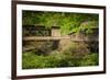 Cedar Mill and Covered Bridge-Don Schwartz-Framed Art Print