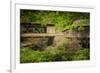 Cedar Mill and Covered Bridge-Don Schwartz-Framed Art Print